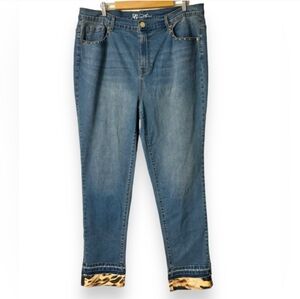 DG2 by Diane Gilman New Classic Stretch Studded Skinny Jeans